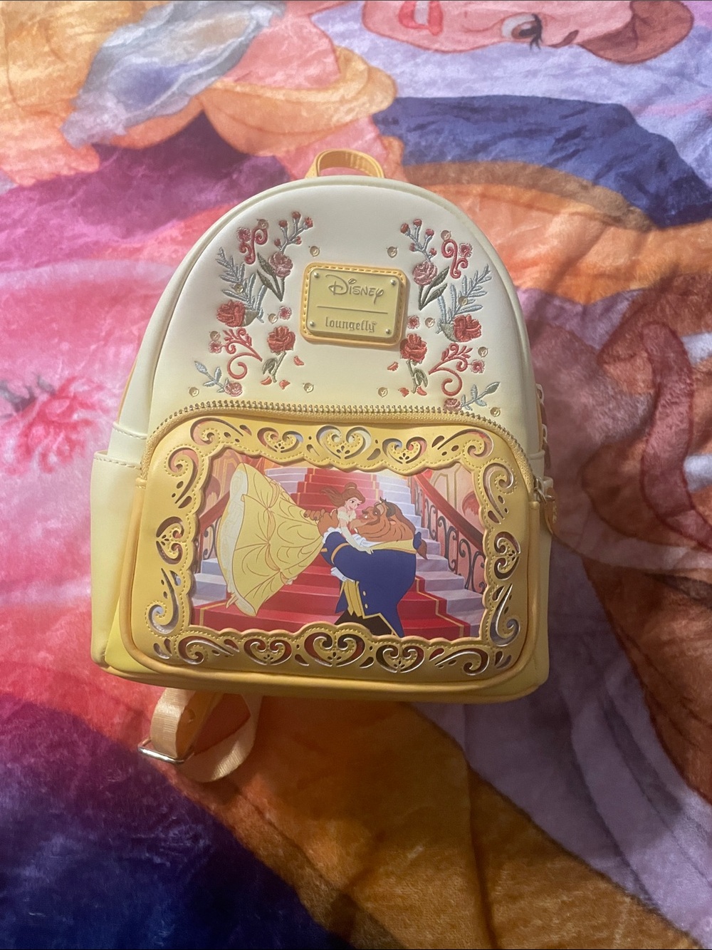 Loungefly Disney Beauty and the Beast Scene Mini Backpack